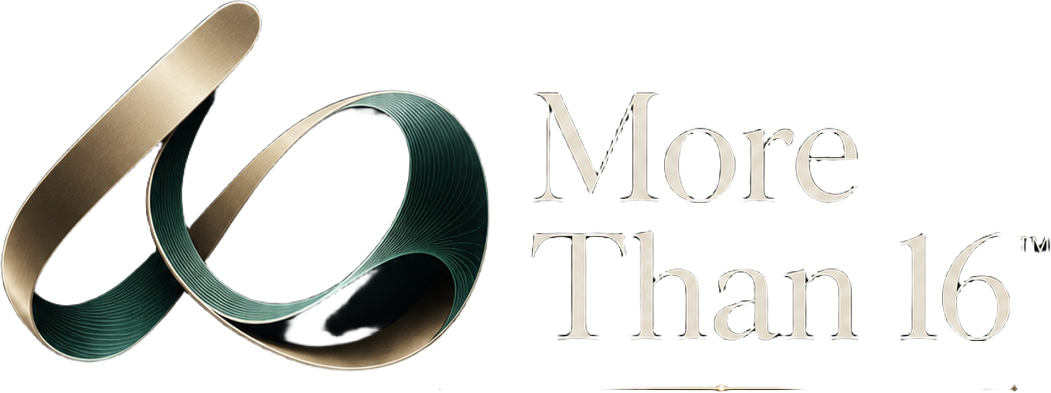 More Than 16 Logo